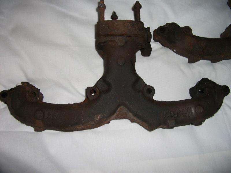 67 -77 gm corvette chevelle exhaust manifold 3747042 + 3932465 + heat riser