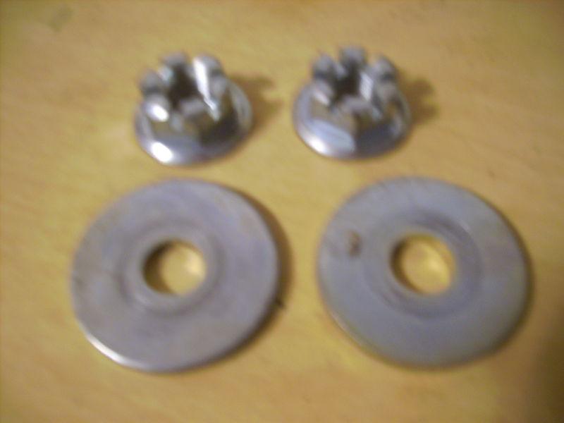 1986 yfm200 yamaha yfm 200 moto 4 rear wheel hub nuts & washers free shipping