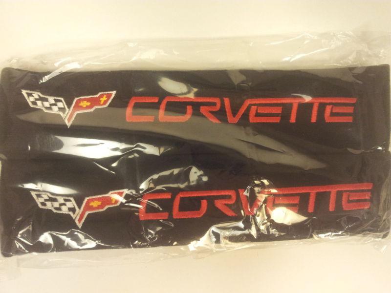 Chevrolet corvette seat belt shoulder pads cushions 