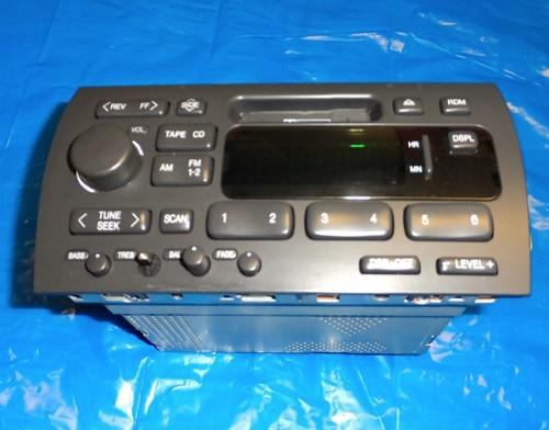 1994-1996 cadillac deville concourse, am/fm radio, tape player