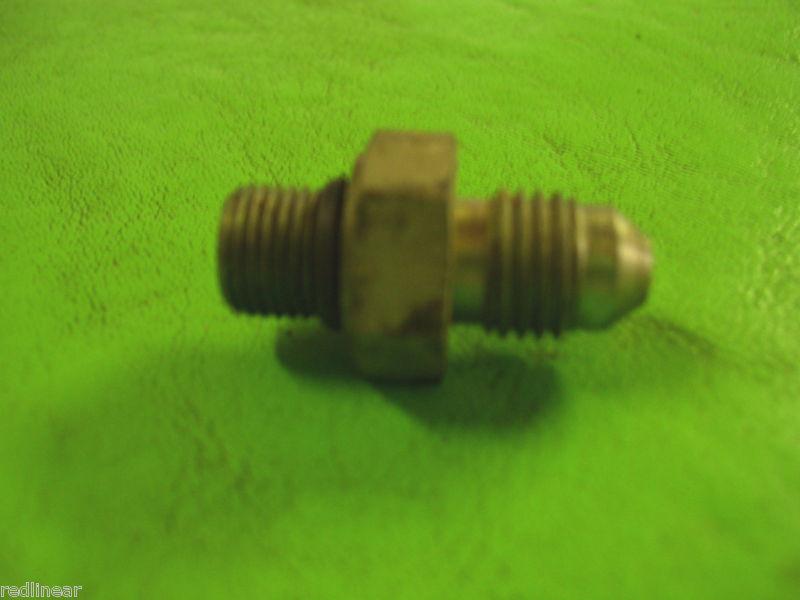 Sell 01 Dodge Ram cummins turbo diesel VACUUM Pump Oil Feed Line tube