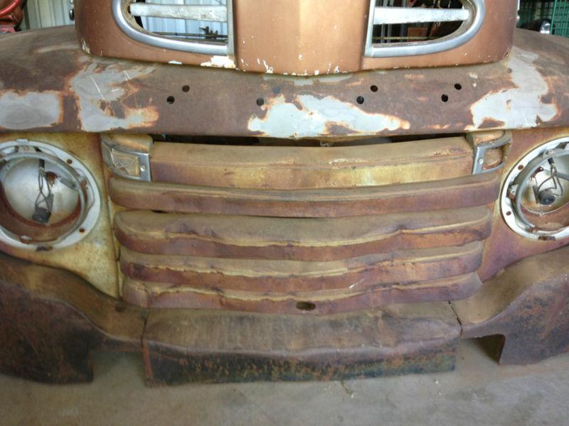 Sell 1950 Ford Pickup Front Fenders, Hood, and Grille assembly in