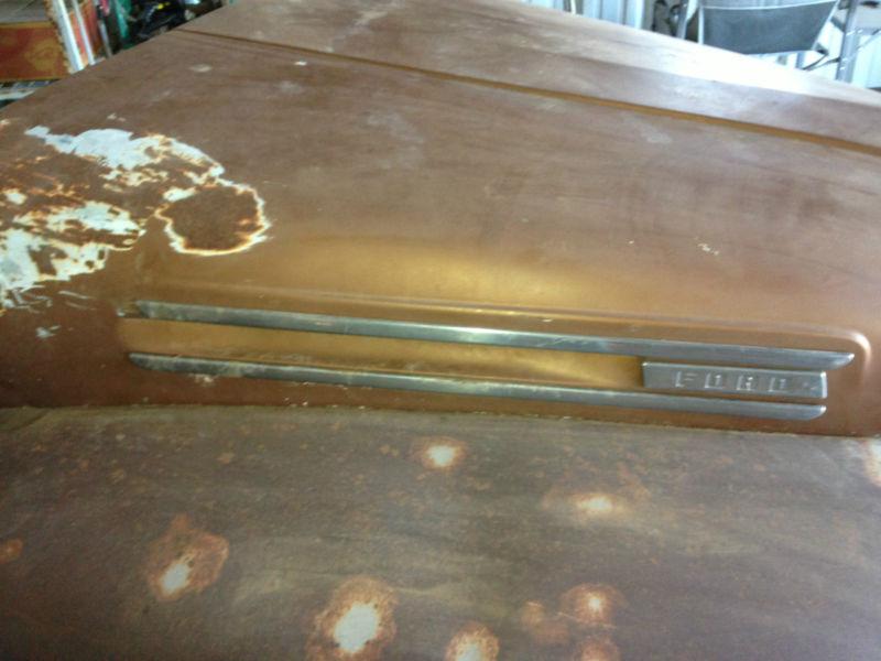 Sell 1950 Ford Pickup Front Fenders, Hood, and Grille assembly in