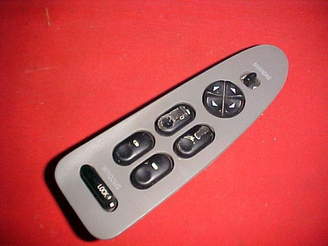 Buick century master power window lock switch with trim 97 98 99 00 01 02 03 04 