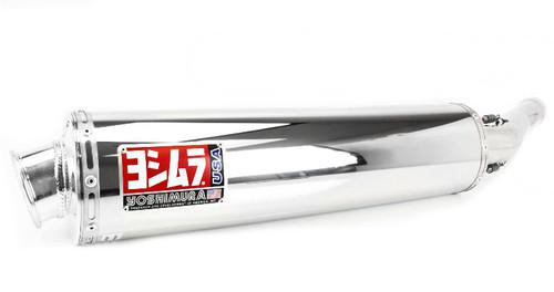 10-12 r1200gs yoshimura rs-3 oval race slip-on - stainless steel 1500025500