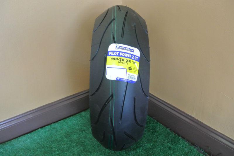 Sell New 190/50/17 Michelin Pilot Power 2CT Rear Motorcycle Tire 190