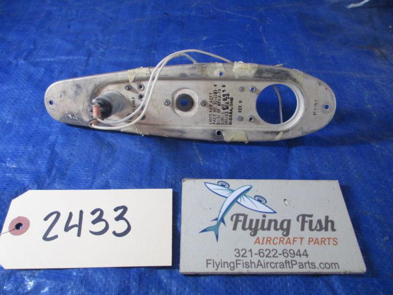 Grimes strobe light plate assy, p/n 30-1085-4