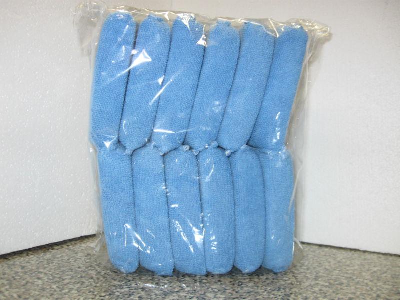 Microfiber wax applicator pre wax app pads sm arnold detail 86-788 12 pack new 