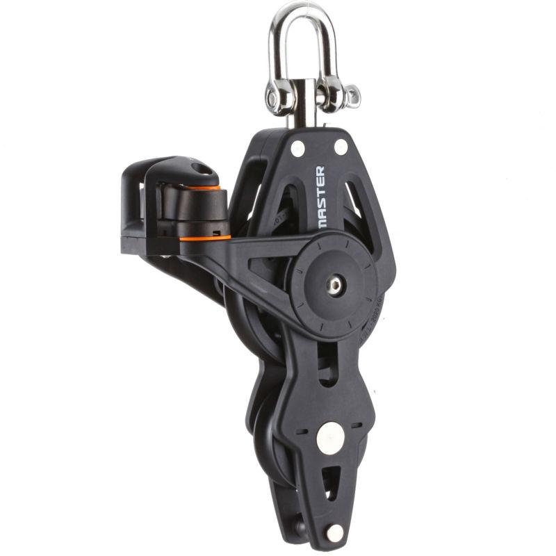 Master sailor 50mm single/fiddle/becket/cleat plain bearing block Ø 10mm yacht 