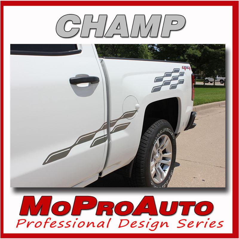 2014 chevy silverado 3m pro grade vinyl side stripes decals champ graphics sxd