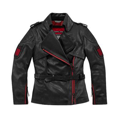 Icon jacket federal womens black xl 2813-0472