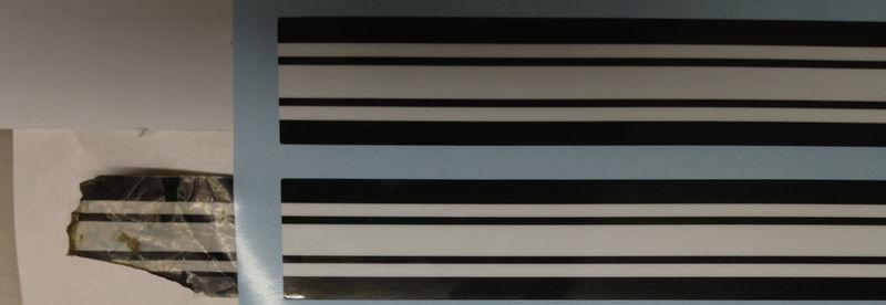 Sears roper fender stripes mini bike minibike decal sticker