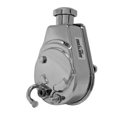 Tuff stuff performance 6174a  chrome power steering pumps  attached reservoir -