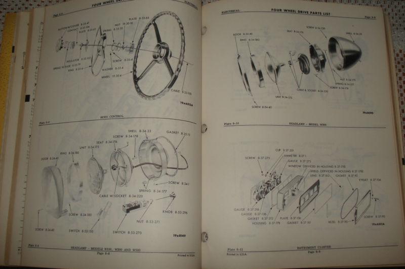 Sell 1957 DODGE TRUCK PARTS BOOK ORIGINAL RARE MOPAR LIST CATALOG K