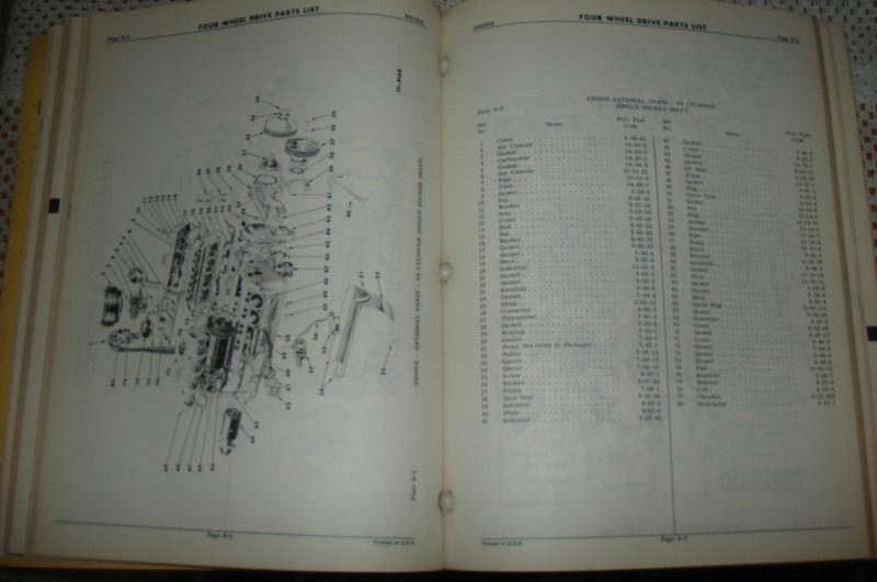 Sell 1957 DODGE TRUCK PARTS BOOK ORIGINAL RARE MOPAR LIST CATALOG K