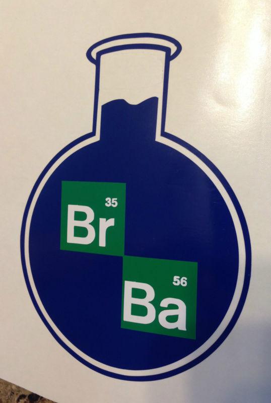 Breaking bad decal vinyl sticker! triple layer!!