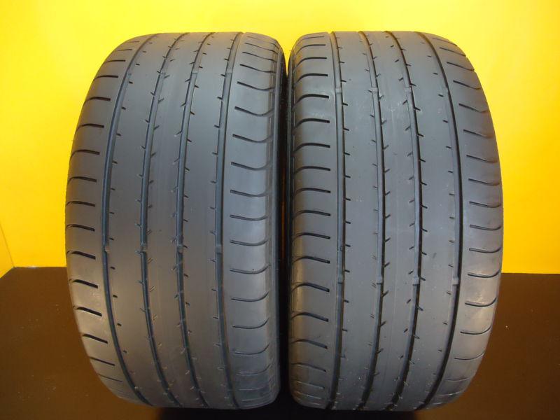2 nice tires dunlop sp sport 2050  255/40/18      #3125
