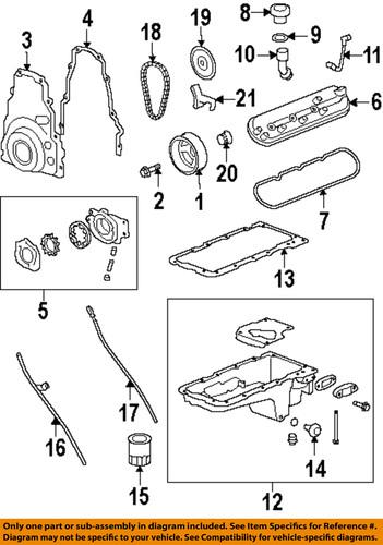 Gm oem 12626407 timing damper/engine timing chain tensioner