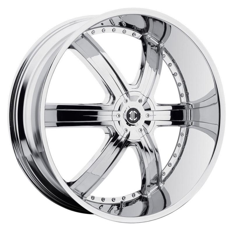 26" 2crave #4 chrome wheels rims  tires  chevy buick impala donk  877 955-9515 