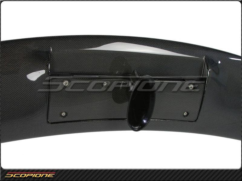 Scopione Nissan 09-14 GT-R GTR R35 BLK Glossy Carbon Fiber Trunk Spoiler Type-1, US $1,249.87, image 8