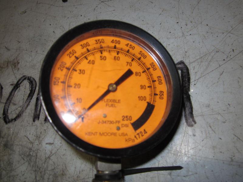 KENT MOORE TOOL J-34730-FF J-37287-FF FLEXIBLE FUEL PRESSURE GAUGE & HOSES (A11), US $229.97, image 2
