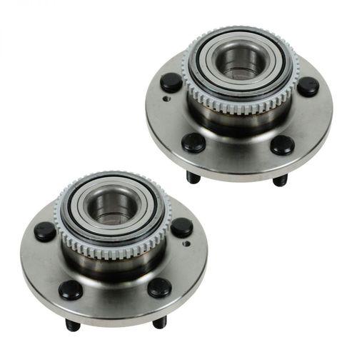 Wheel bearing & hub assembly rear pair set for sante fe fwd 2wd abs new