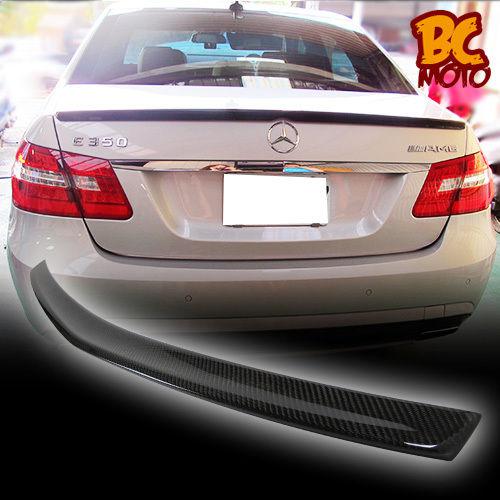 Purchase CARBON FIBER Mercedes BENZ W212 SEDAN A TYPE BOOT TRUNK SPOILER E350 E63 in Taoyuan, TW