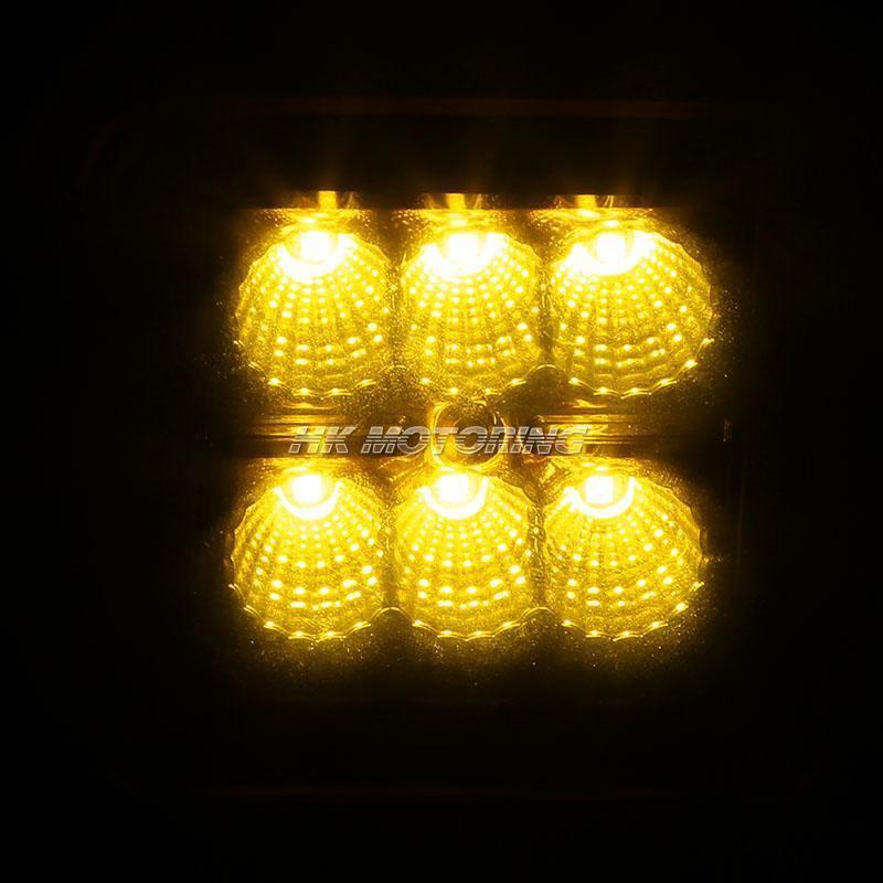 Amber PC Led Light Optic Protective Cover For 16W 18W Work Light Protect Cover, US $5.69, image 9