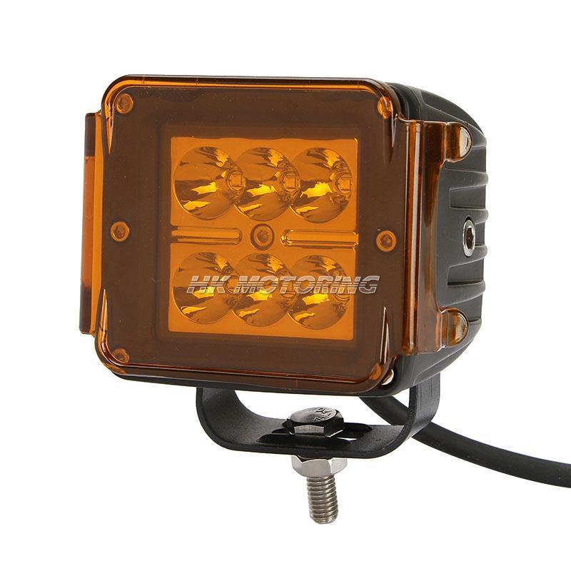 Amber PC Led Light Optic Protective Cover For 16W 18W Work Light Protect Cover, US $5.69, image 10
