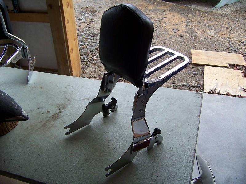 Purchase HARLEY DAVIDSON SPORTSTER DETACHABLE BACKREST WITH LUGGAGE RACK in Wayland, New York