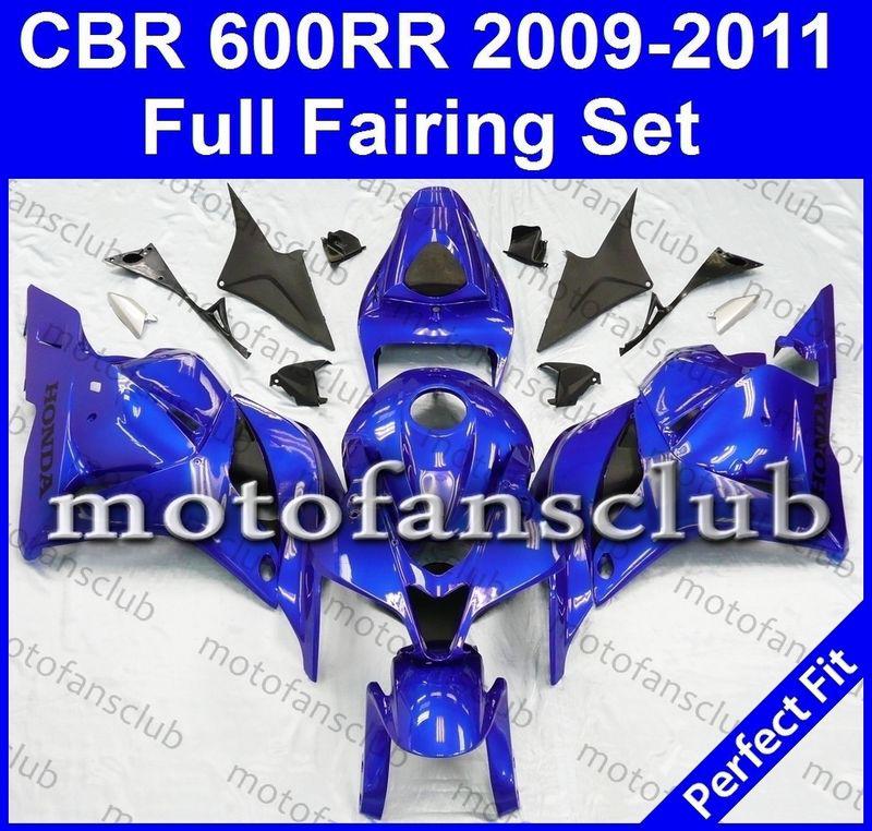 Fit honda cbr600rr 09 10 11 cbr 600 rr 2009 2010 2011 fairing kit #11 c