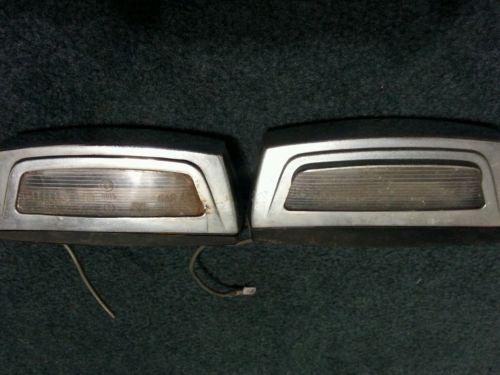 1973 alfa romeo license plate lights