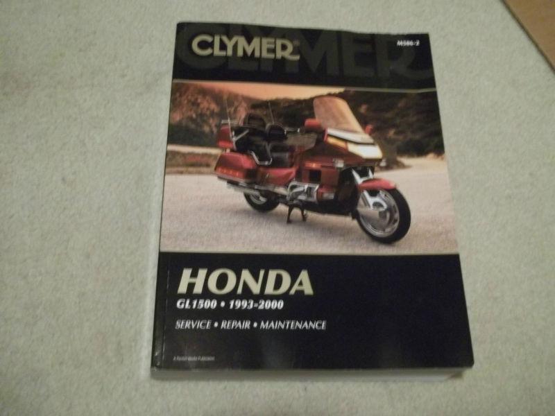 "clymer  honda gl1500  1993-2000  service repair maintenance"  manual