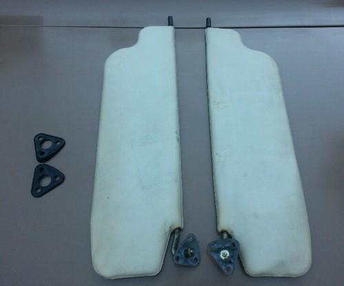DATSUN 240z SUN VISOR SET WHITE 1970 1971 1972 1973 , US $15.00, image 2