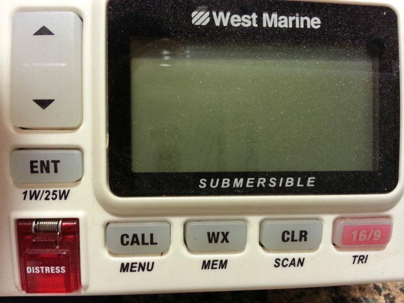 Vhf 580 west marine model #629z04003147