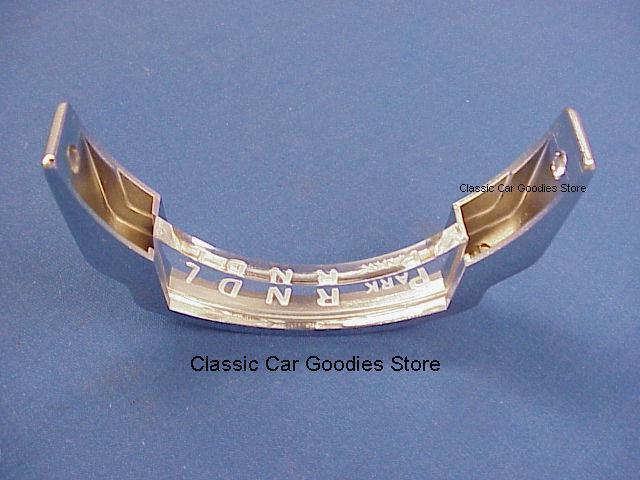 1964 Chevy Transmission Shift Indicator Bezel & Lens PRNDL, US $25.99, image 2