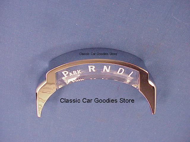 1964 Chevy Transmission Shift Indicator Bezel & Lens PRNDL, US $25.99, image 3
