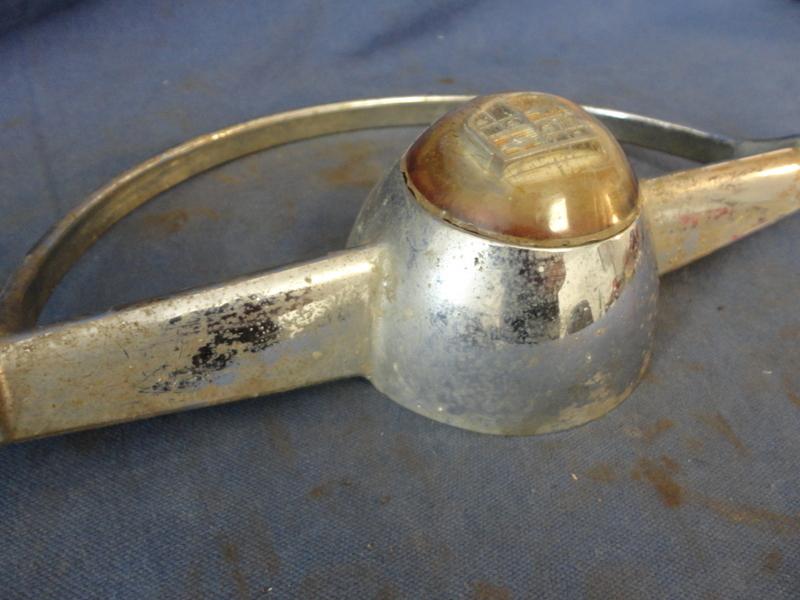 1950 STUDEBAKER LAND CRUSIER STEERING WHEEL HORN RING -ORIGINAL, US $70.00, image 7