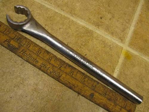 Vintage snap on rx42 1 5/16" flare nut line wrench usa tool