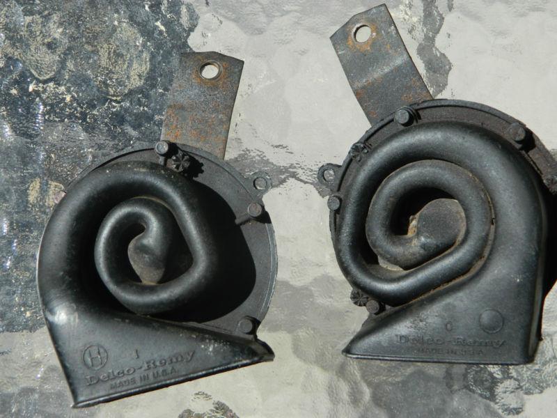 1969 69 1970 70 camaro hi low note horns ss rs z28 copo original gm 289 290