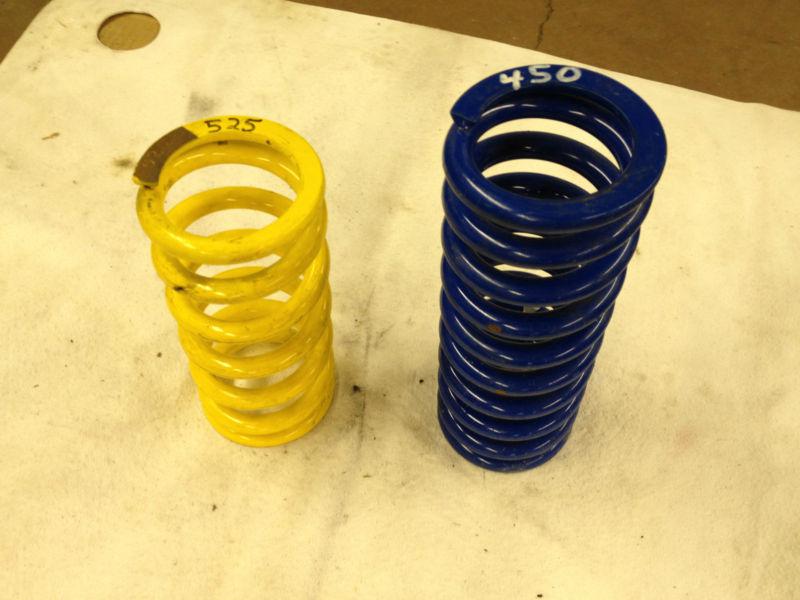 Two coil over springs dirt late model imca nascar hot rod ump 525 450