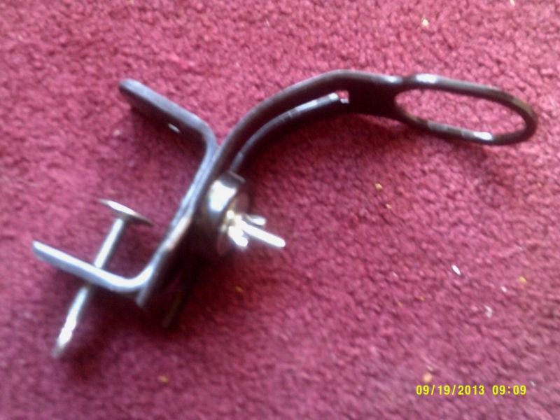 Adjustable pontoon fishing rod holder  !