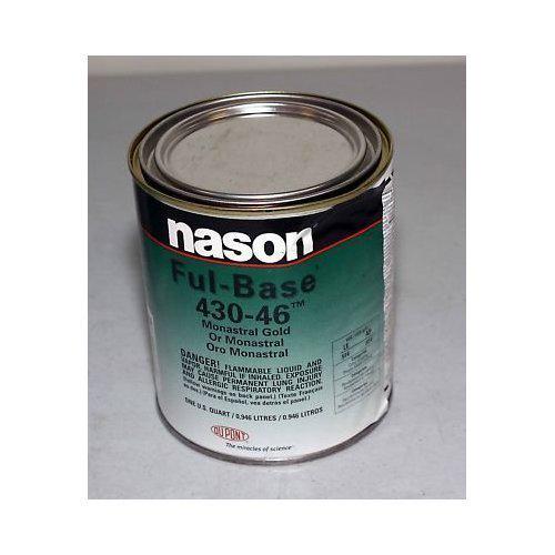 Dupont nason ful-base 430-46  monastral gold basecoat 1qt