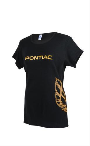 Ghh t-shirt cotton black pontiac firebird women's small each