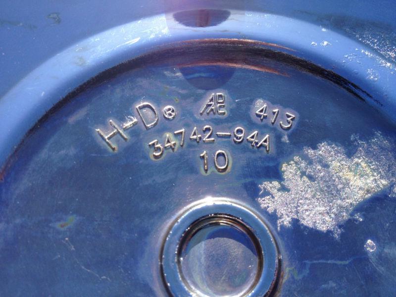 Used Chrome Plated Harley Davidson Sportster Primary Derby Cover, US $25.00, image 2