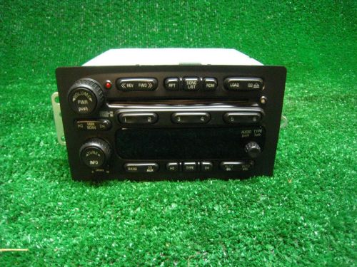 2006 chevy suburban silverado dash 6cd disc changer sat radio stereo player