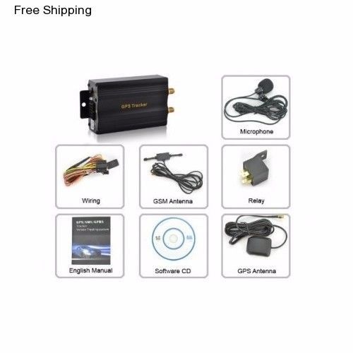 Gps tracking device tracker system car vehicle gsm gprs real time mini locator