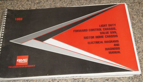 1993 gmc truck motor home chassis electrical diagnosis &amp; wiring diagrams manual