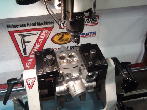 Cylinder head repair service 4 valve single motorcycle quad valve job