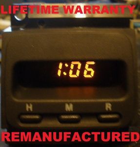 Honda crv cr-v remanufactured digital clock lifetime warranty rebuilt 97-01